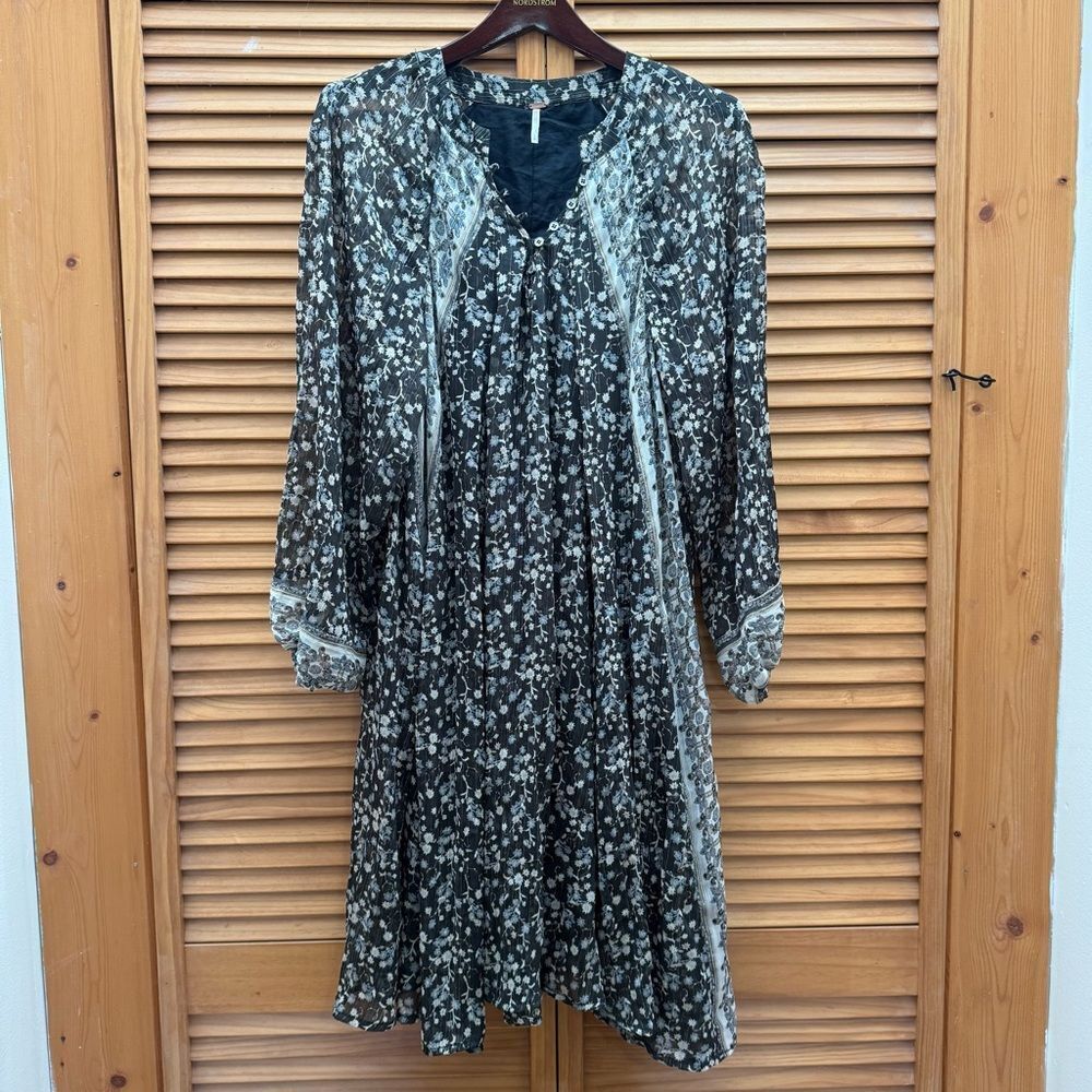 Free People Floral Dress size large